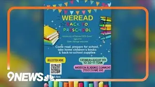 'Back to Preschool' literacy event to get kids reading hosted at DU