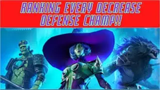 Ranking all 30 AOE decrease defense champions!!!  RAID: Shadow Legends