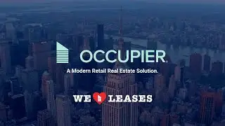 Occupier - A Modern Retail Real Estate Solution