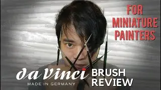 Da Vinci Brush Review (For Miniature Painters)