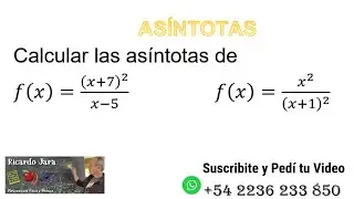 Asíntotas