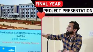 | Final Year Project Presentation | Final year project Btech Students |Minor Project | GEC Banka |