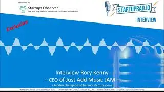Podcast - Meet JAM - Just Add Music, a hidden champion of the Berlin startup scene