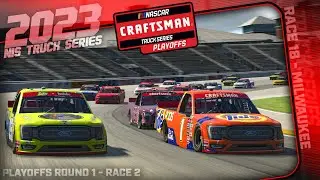 Race 18 - The Milwaukee Mile - 100% Truck NIS League - iRacing NASCAR