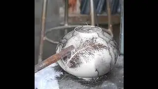 Horse Hair Firing Raku