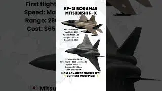 KF-21 Boramae vs Mitsubishi F-X | 5th Gen Fighters Compared 🇰🇷🇯🇵