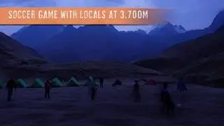 Wild Andes Trek 11 - Altitude Soccer - Peru - Dragoman Overland
