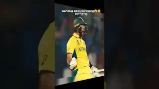 glen mexwell unbeaten 201 runs now into worldcup Semifinal#cricket#worldcup#india