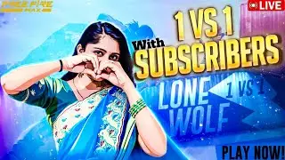 FREE FIRE LIVE WITH CRAZY GIRL 😇PLAYING WITH SUBSCRIBERS 🥰 - FF CRAZY GIRL
