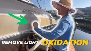 Boat Detailing | How to Remove Surface Level Oxidation?