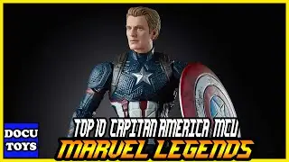 MARVEL LEGENDS TOP 10 Capitan AMERICA del MCU