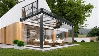 ACS OptiGlass od Aluron - System całoszklanych konstrukcji przesuwnych
