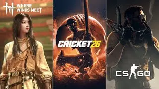 All In One Live - Cricket 26, Winds Meet & CS2 Live #multiplayer