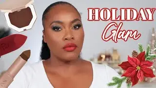 GRWM FULL COVERAGE HOLIDAY MAKEUP LOOK USING CURRENT FAVORITES 2022