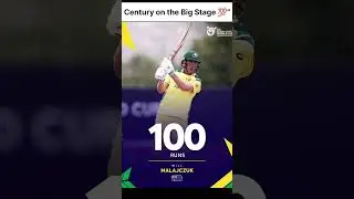 AUS vs JAPAN: Will Malajczuk Smashes Brilliant 100 in ICC U19 World Cup Clash 🔥🏏#sports #cricket
