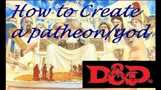 Create A pantheon/God in 10 easy steps! for table top and rpgs