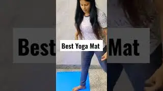 #yogamat#beginners #yogaforbeginners #100%Non-slippery and eco-friendly yoga mat under 400Rs#shorts