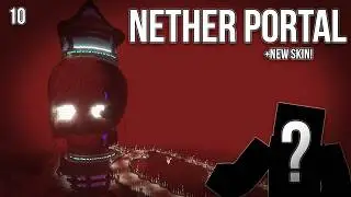Пользовательский портал в Нижний мир в Minecraft
