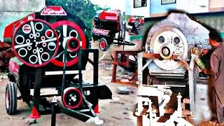 Wonderful process of making wheat thresher machine latest model for next season
