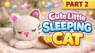 Cute little sleeping 💤 cat 🐱 part 2