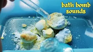 🧼🛁NO TALKING RELAXING BATH BOMB SOUNDS, DIFFERENT WATER & FIZZ SOUNDS...&raquo;ASMR&laquo;