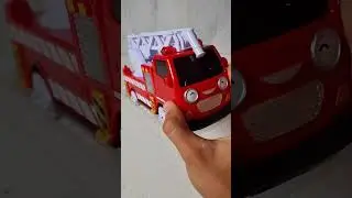 New ASMR Unboxing and Testing Tayo Bus Fire Truck ASMR No Talking #automobile #asmr #toys #bus