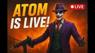Atom is Live | BGMI Live Gameplay | Rank Push 🔥