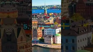 Top 10 Greenest countries in the world #trending #shorts