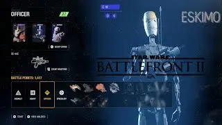 Star Wars: Battlefront 2 SE-44C OFFICER CLASS GAMEPLAY