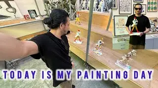 Do i know how to paint?😳Amazing surprise  WORLDCLASS at Dubai  🧑&zwj;🎨 #dubailife #indianvlogger 