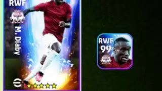 Pes M. Diaby 99 rating training pes Master 2024
