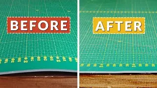 How To Flatten A Warped Cutting Mat: Step-by-Step Tutorial