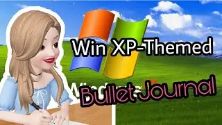 Plan with me | July 2020 Bullet Journal | Win XP theme