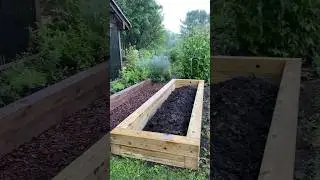 Building a new raised garden bed 7.26.24 #garden #raisedbeds #honeybees #ohiozone6b #homesteading