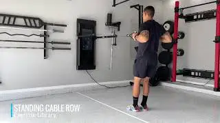 Standing Cable Row