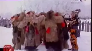 Datini si Obiceiuri de Iarna Jocul Ursului . Bogdanesti Judet  Suceava