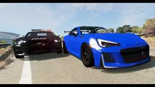 Player VS AI Traffic Police Chases | BeamNG Drive