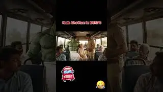 Hulk in KSRTC Kerala  #veo3  #ai #marvel #hulk #malayalam | marvel in Kerala