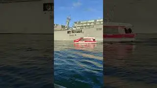 South Korean training ship.