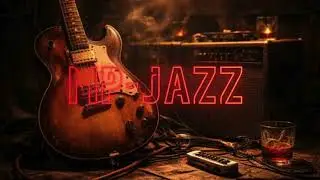 Smoky Blues Jazz Guitar 🥃 Smooth Night Lounge in a Whiskey Bar