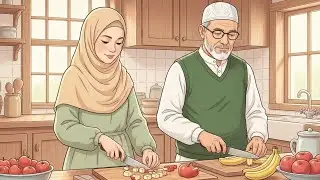 A Peaceful Ramadan Day at Home | Sehri to Iftar Routine ASMR #ramadan #animation #asmranimation 
