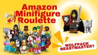 Lego Minifigure Series 27 Amazon Roulette: Can I find the Wolfpack Beastmaster?