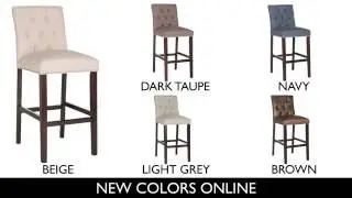 Safavieh Bar & Counter Stools - Norah Light Grey Set 2