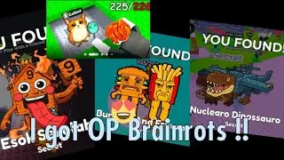 I Got OP Secret Brainrots!!! ll Find The Brainrot ll Roblox ll Gameplay #2