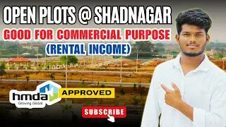 HMDA Approved Open Plots in Shadnagar | Ready to Construct | Near NH44
