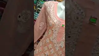 #mirrorwork #chickenkaari #lucknowichikankurti