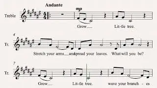 Grow Little Tree slow version