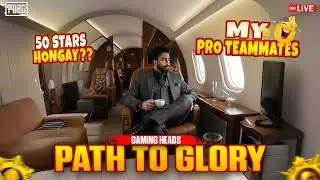 44 Stars Done Road To Path Of Glory | Conqueror Hard Lobbies Intense Fights | Gaming Heads Live