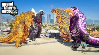 SpaceGodzilla, Nuclear Godzilla Vs Shin Godzilla, Nuclear Godzilla Earth ( GTA V )