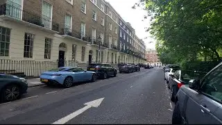 [4K] Hyde Park Estate, Wealthy West End Residential | 3D audio